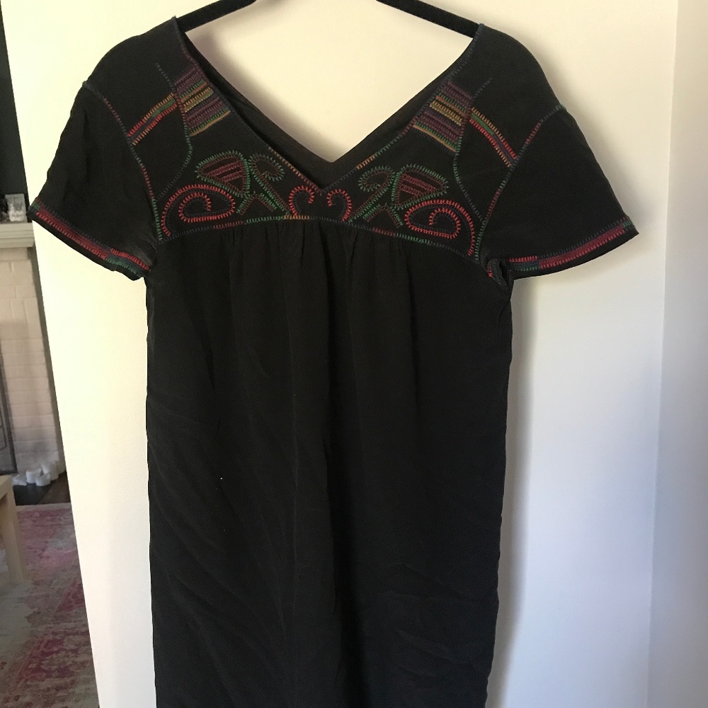 Madewell mini peasant dress